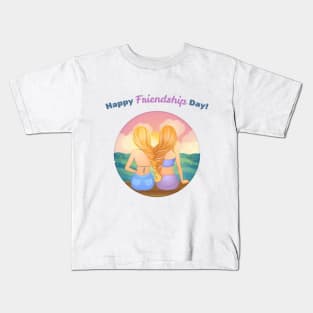 Happy friendship day Kids T-Shirt